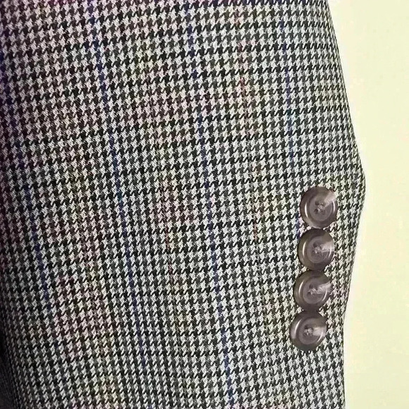 Ralph Lauren herring bone style,career,pure new wool men blazer / jacket/ coat . - Picture 3 of 10